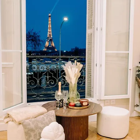 Appartamento 4p-1br - Eiffel Tower View - Fully Renovated - A-c